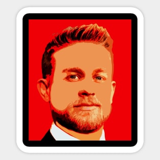 charlie hunnam Sticker